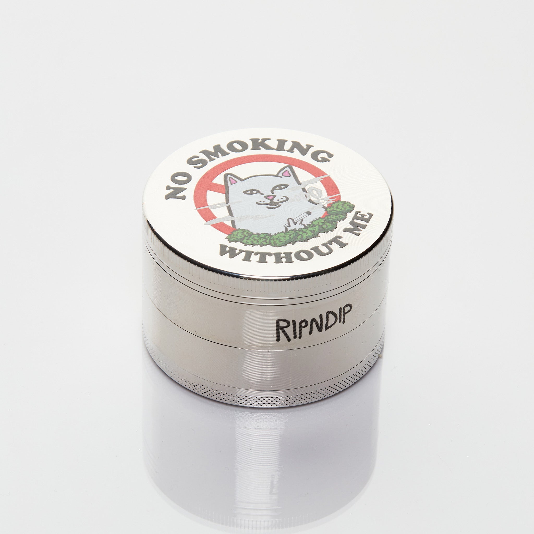 RIPNDIP No Smoking Grinder (Silver)