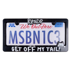 RipNDip Tailgate License Plate Frame (Black)
