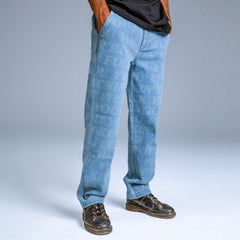 RIPNDIP F.U.F.F. Washed Denim Pants (Light Washed Denim)