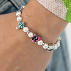 RIPNDIP Lucky Charms Pearl Bracelet (Multi)