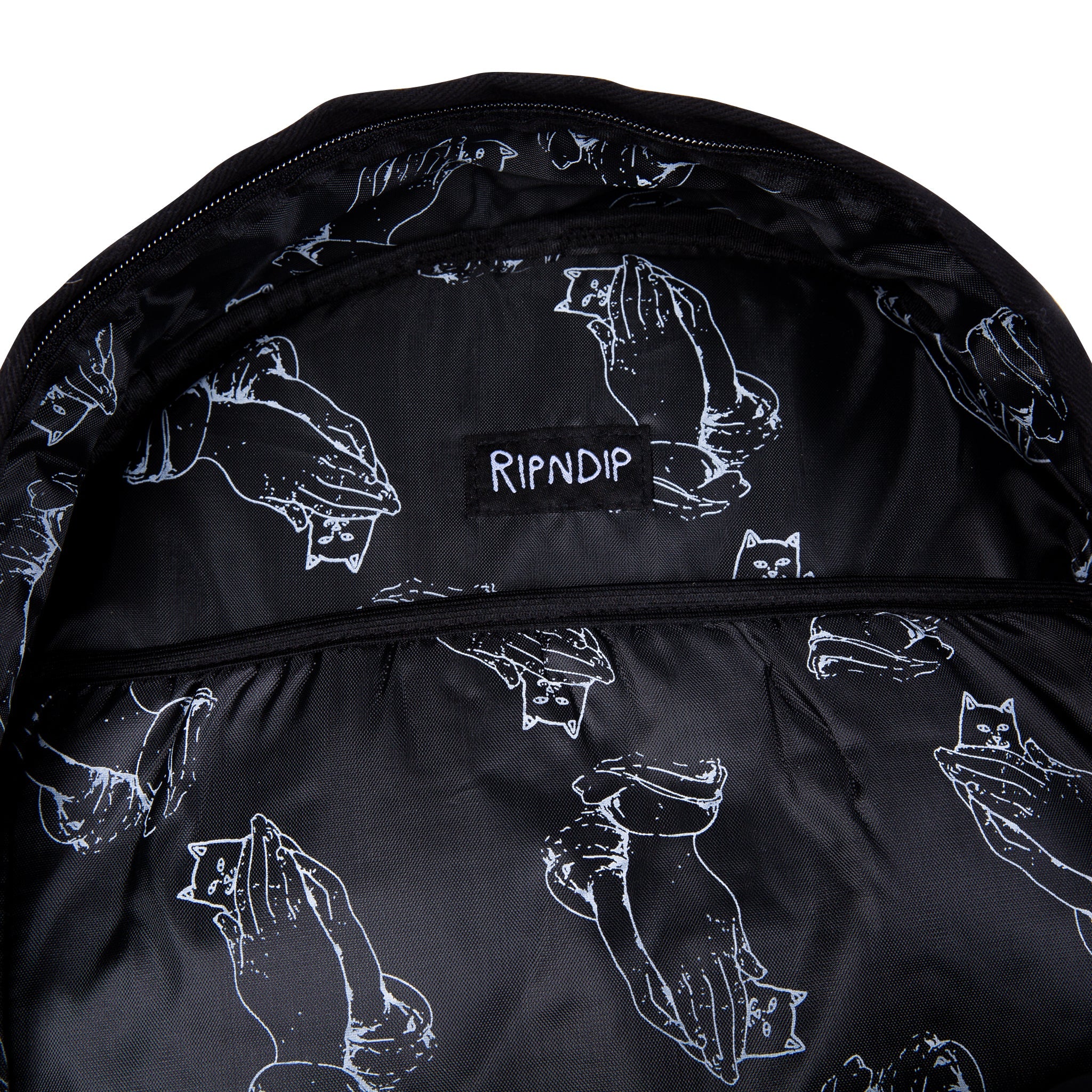 323509 Lord Nermal Velcro Hands Backpack (Black)