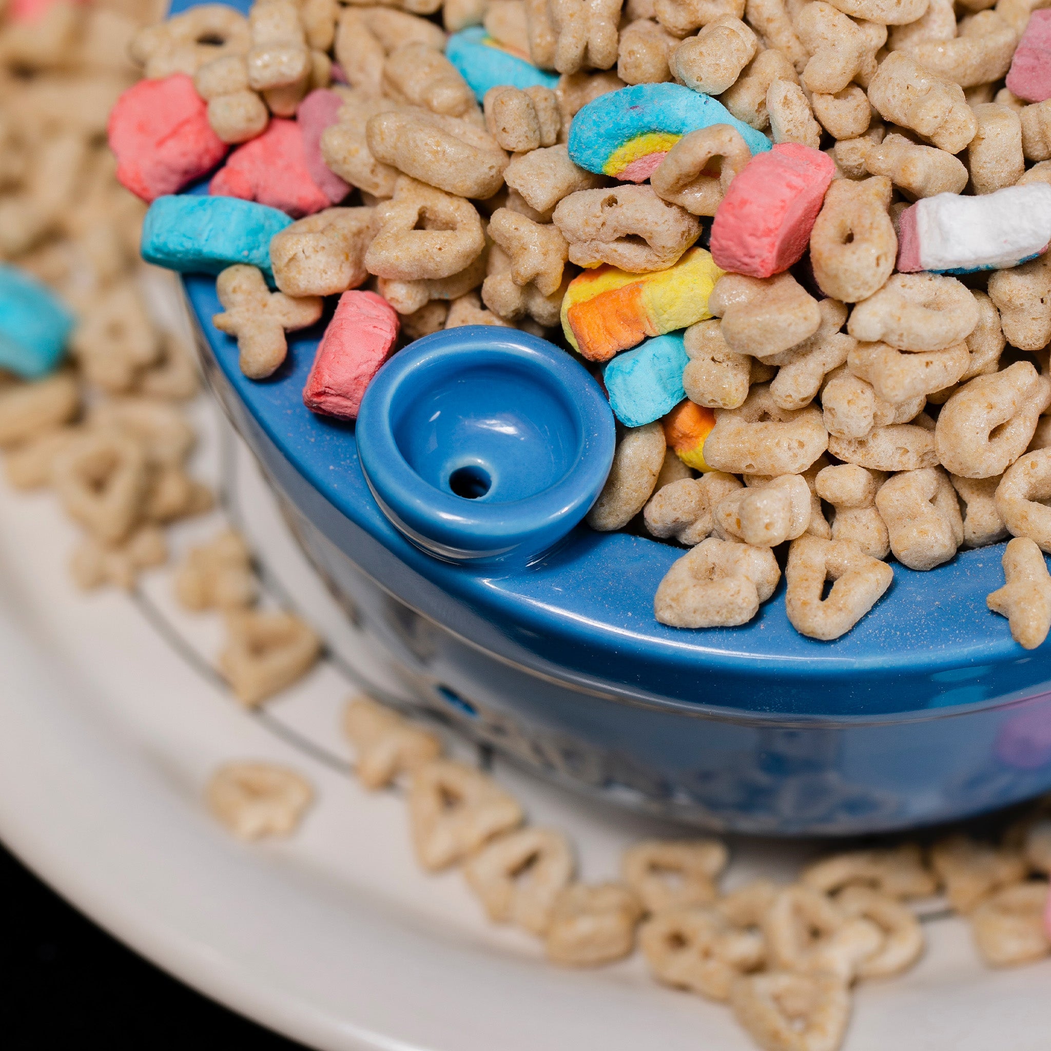 RIPNDIP Lord Nermal Wake And Bake Cereal Bowl (Blue)