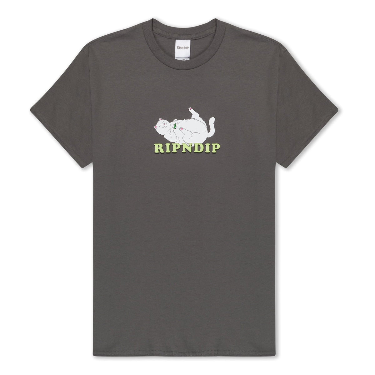RIPNDIP Rolling Fatties Tee (Charcoal)