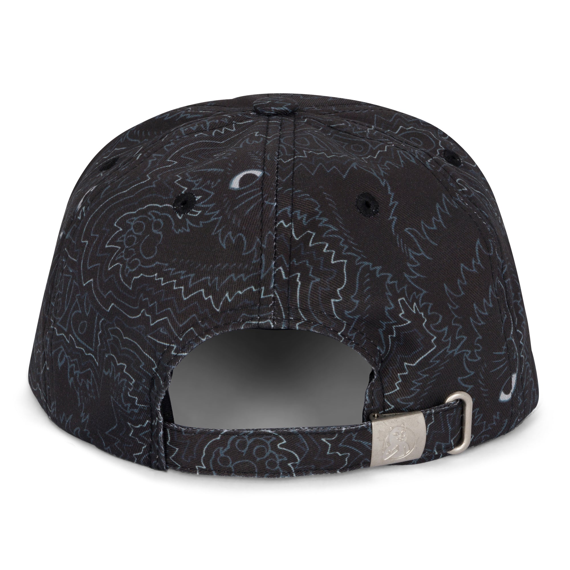 RIPNDIP Big Pussy Energy 6 Panel Hat (Black)