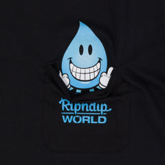 RIPNDIP F U Wet Willy Pocket Tee (Vintage Black)