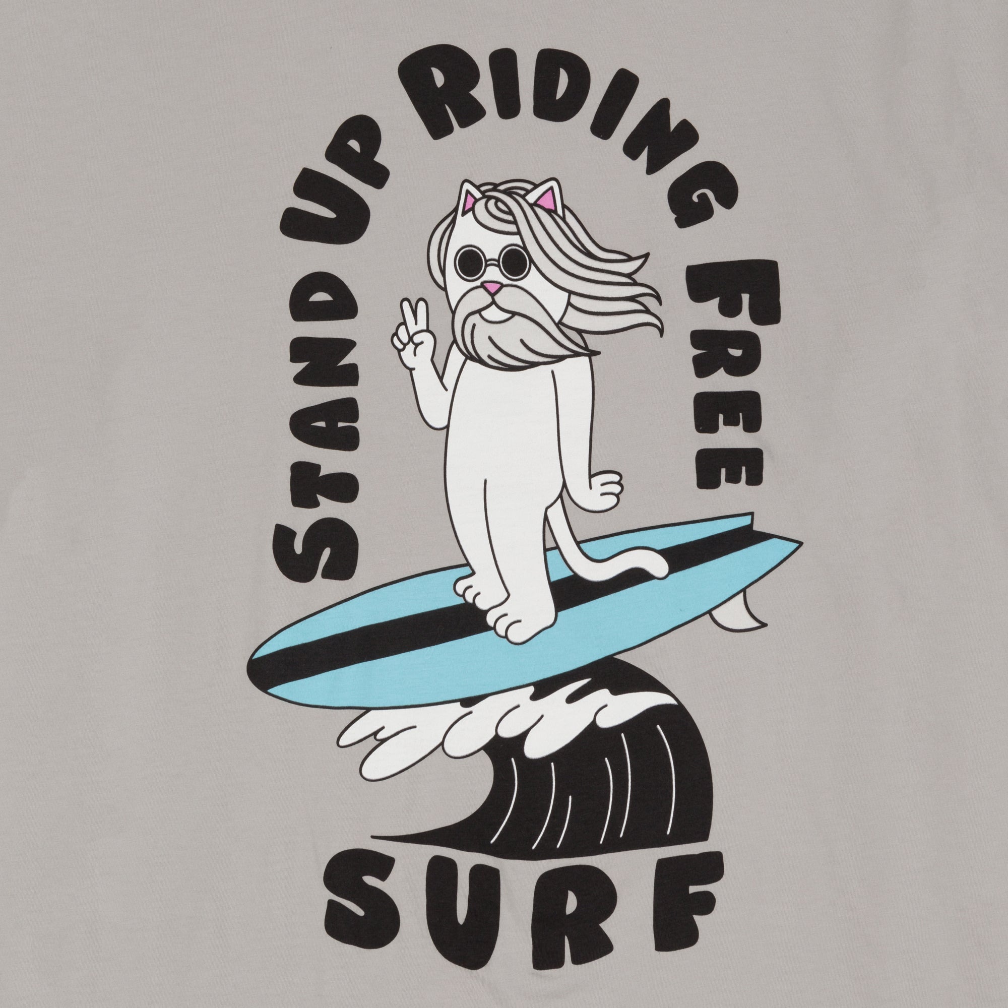 RIPNDIP S.U.R.F Tee (Grey)