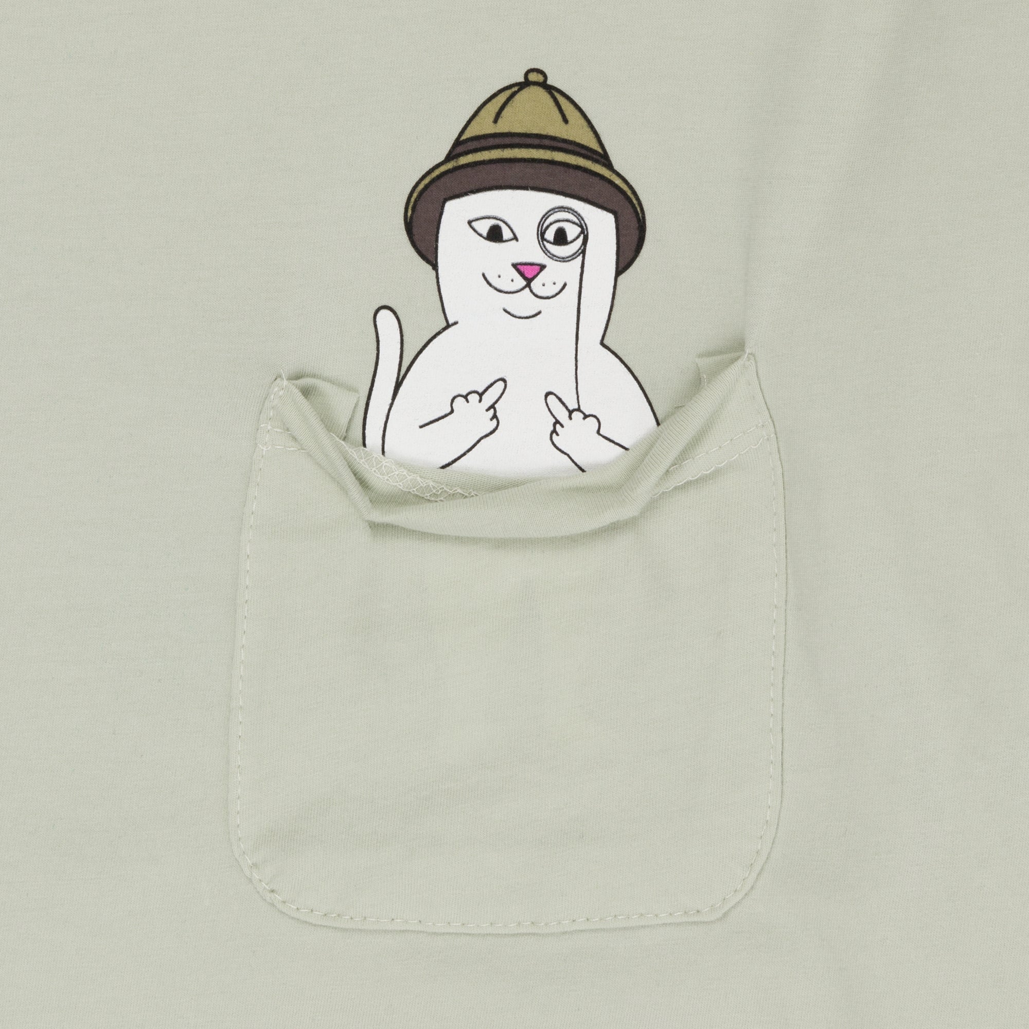 RIPNDIP Ranger Nerm Pocket Tee (Sage)