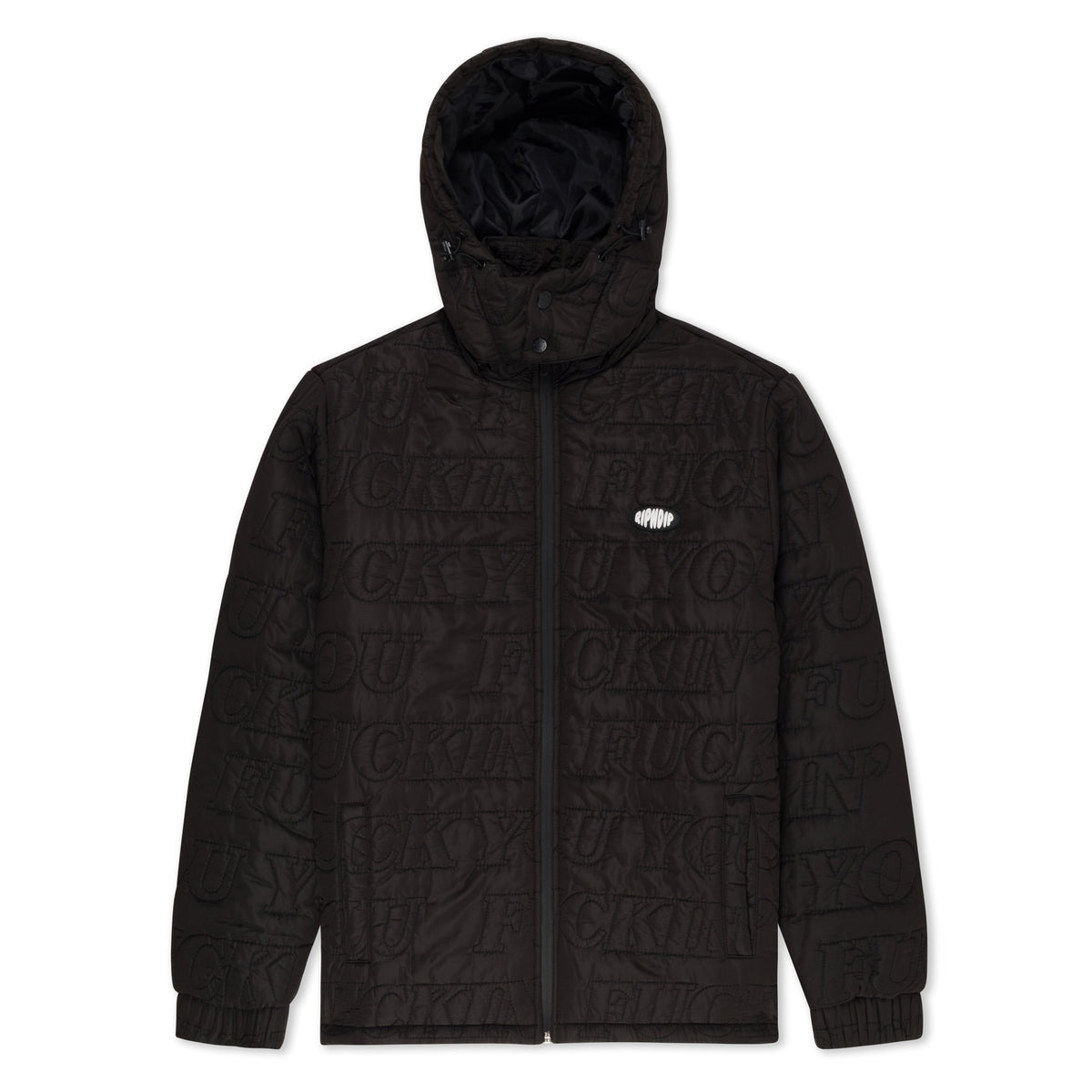 RIPNDIP Fuckin Fuck Puffer Jacket (Black)