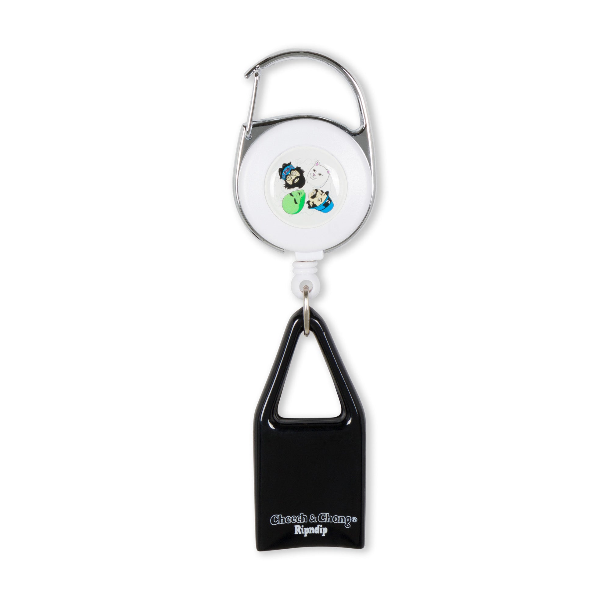 RIPNDIP Puff Puff Retractable Keychain (Black)