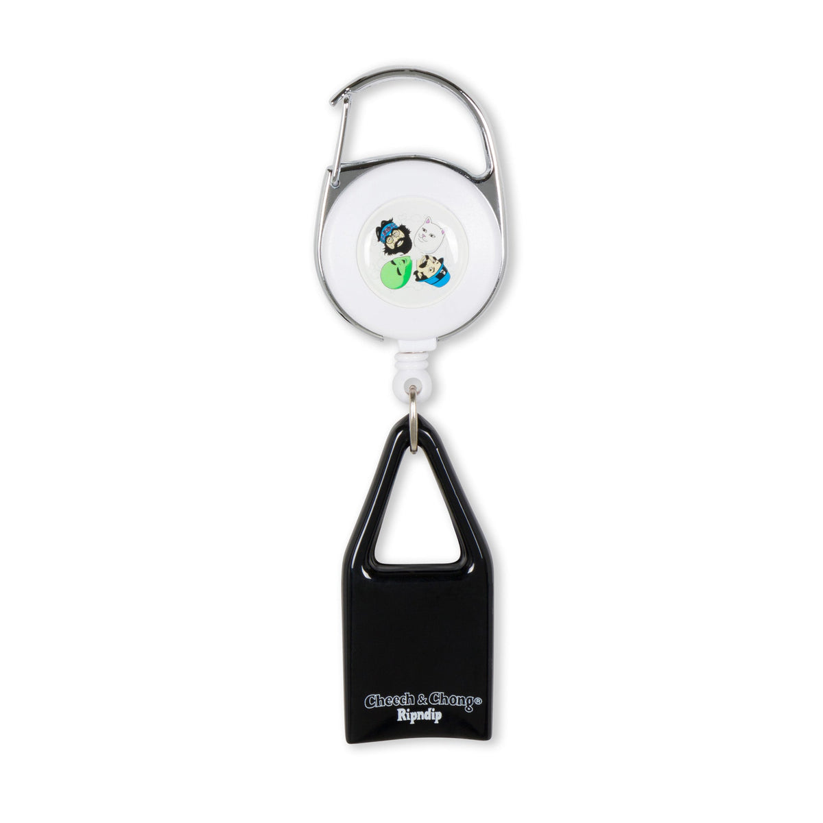 RIPNDIP Puff Puff Retractable Keychain (Black)