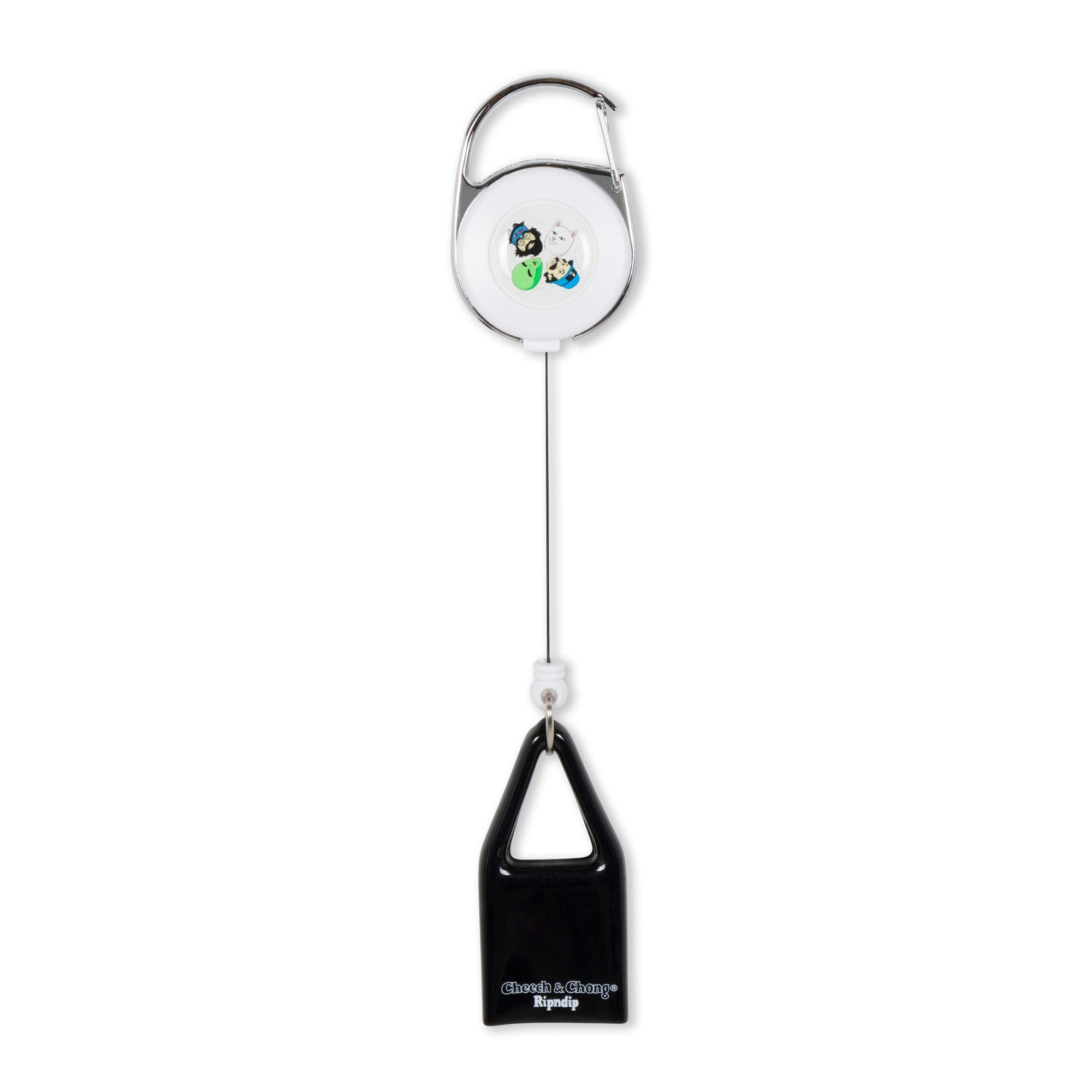 RIPNDIP Puff Puff Retractable Keychain (Black)