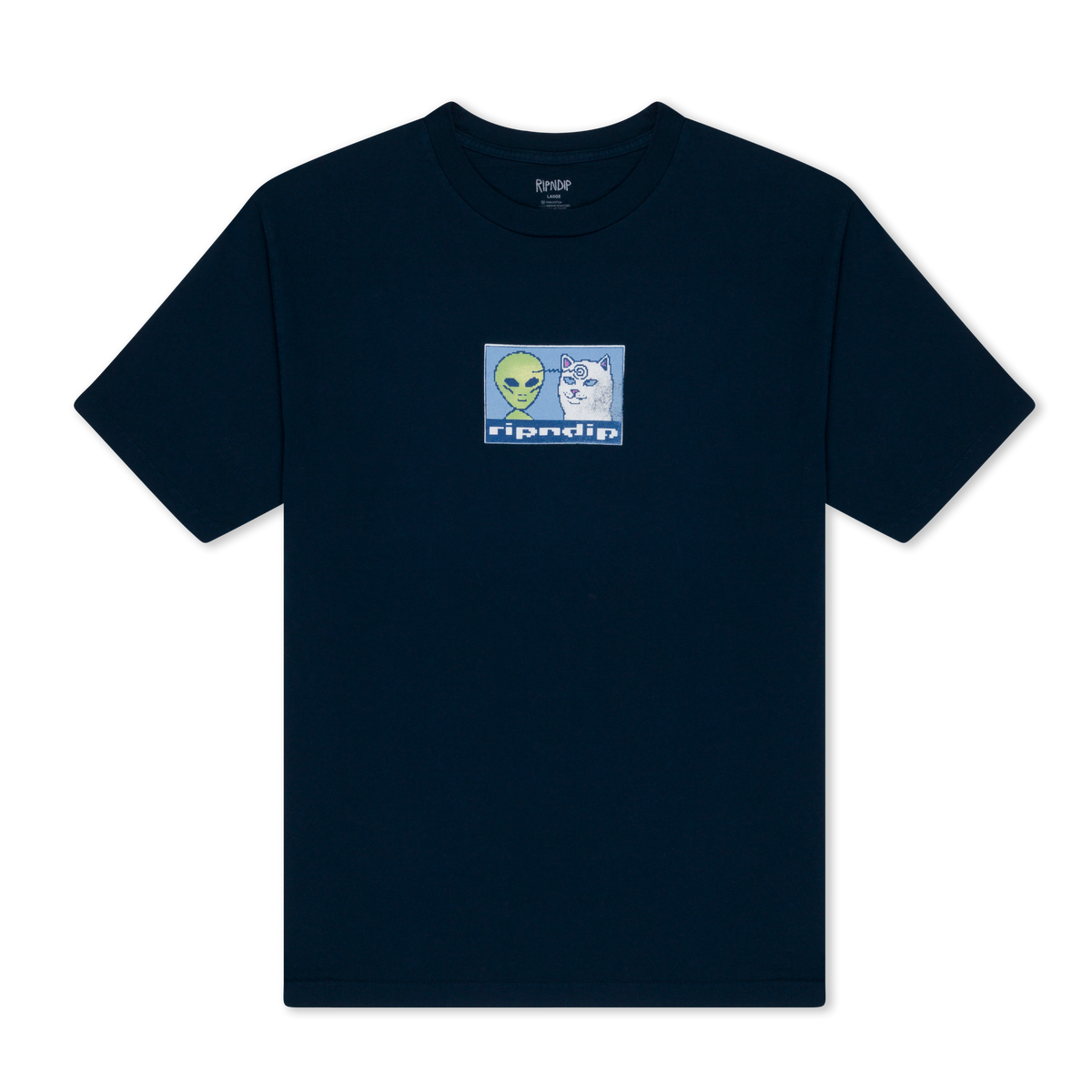 RIPNDIP Brain Power Tee (Navy)