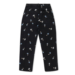 RIPNDIP Euphoria Wide Leg Denim Pants (Black Wash)