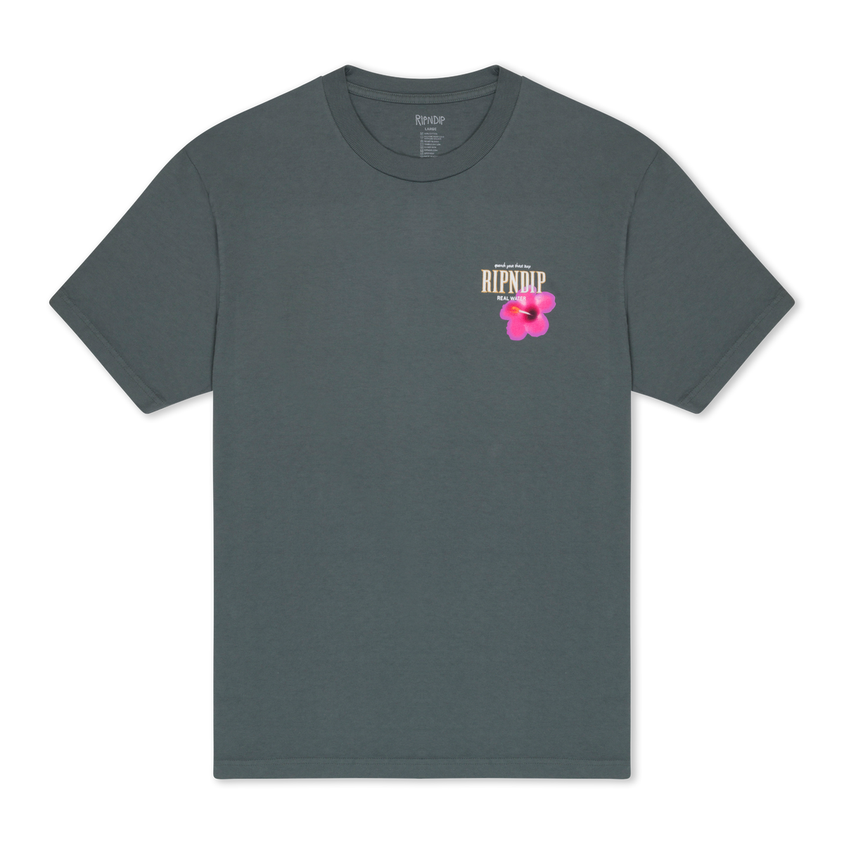 RIPNDIP Real Water Tee (Charcoal)