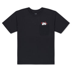RIPNDIP Nermal Loves Pocket Tee (Charcoal)