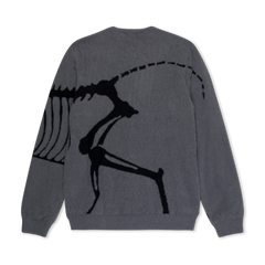 RIPNDIP Fossil Mohair Knit Sweater (Charcoal)
