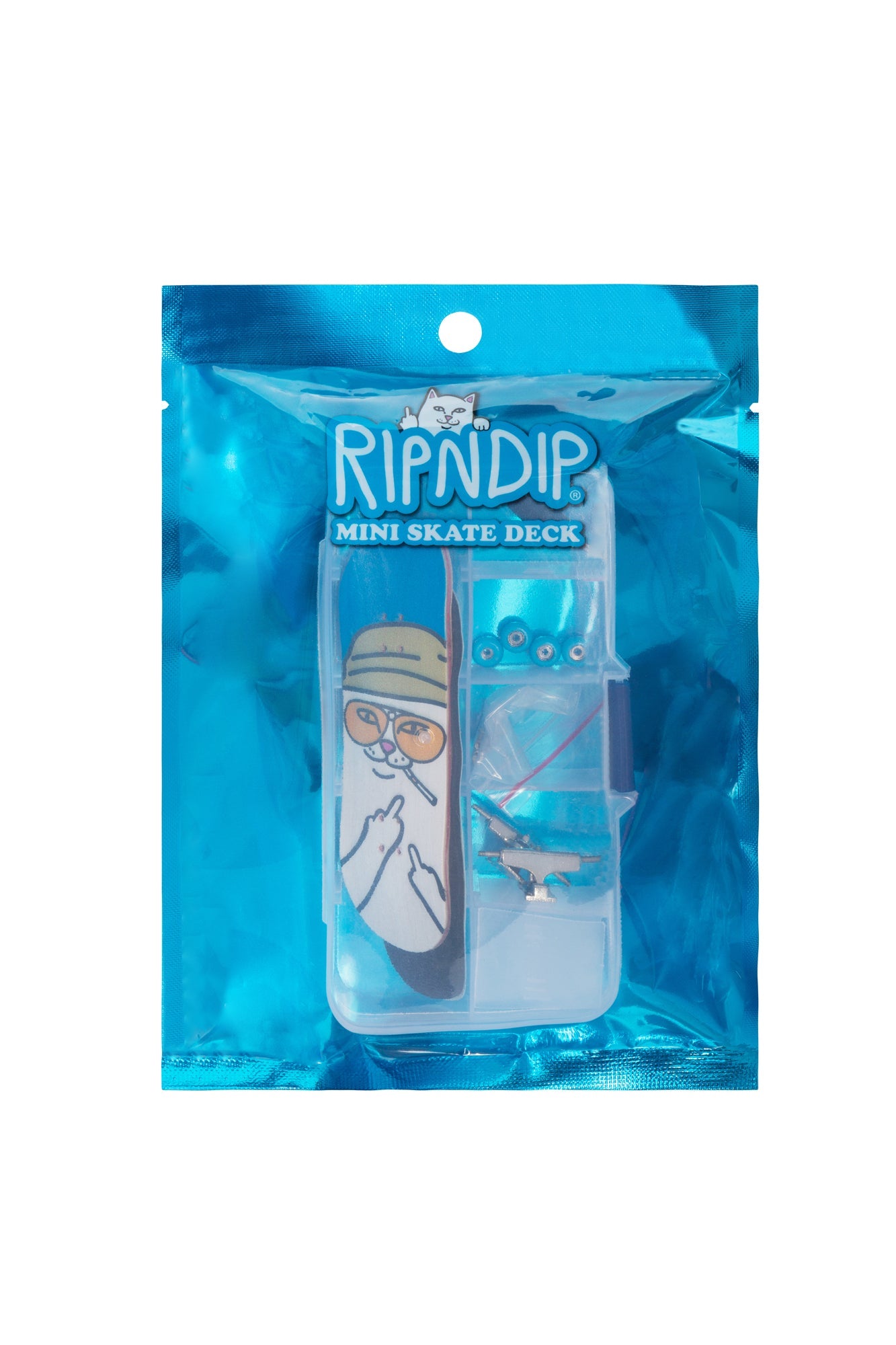 371651 Nermal S Thompson Mini Skateboard (Blue)