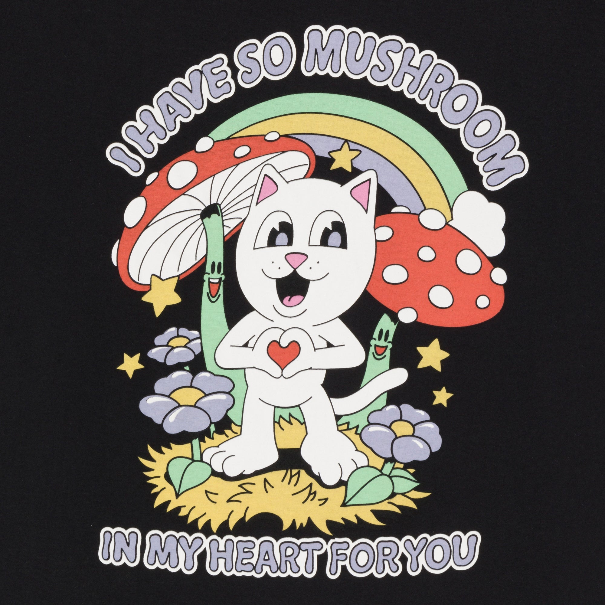 RIPNDIP So Mushroom Tee (Black)