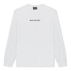RIPNDIP Must Be Nice Long Sleeve (Ash Heather)