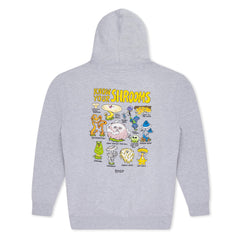 RIPNDIP Know Ur Shrooms Hoodie (Ash Heather)