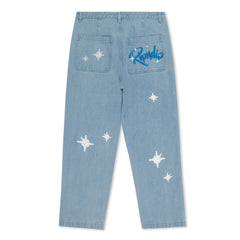 368211 Sprinkles Wide Leg Denim Pants (Medium Wash)