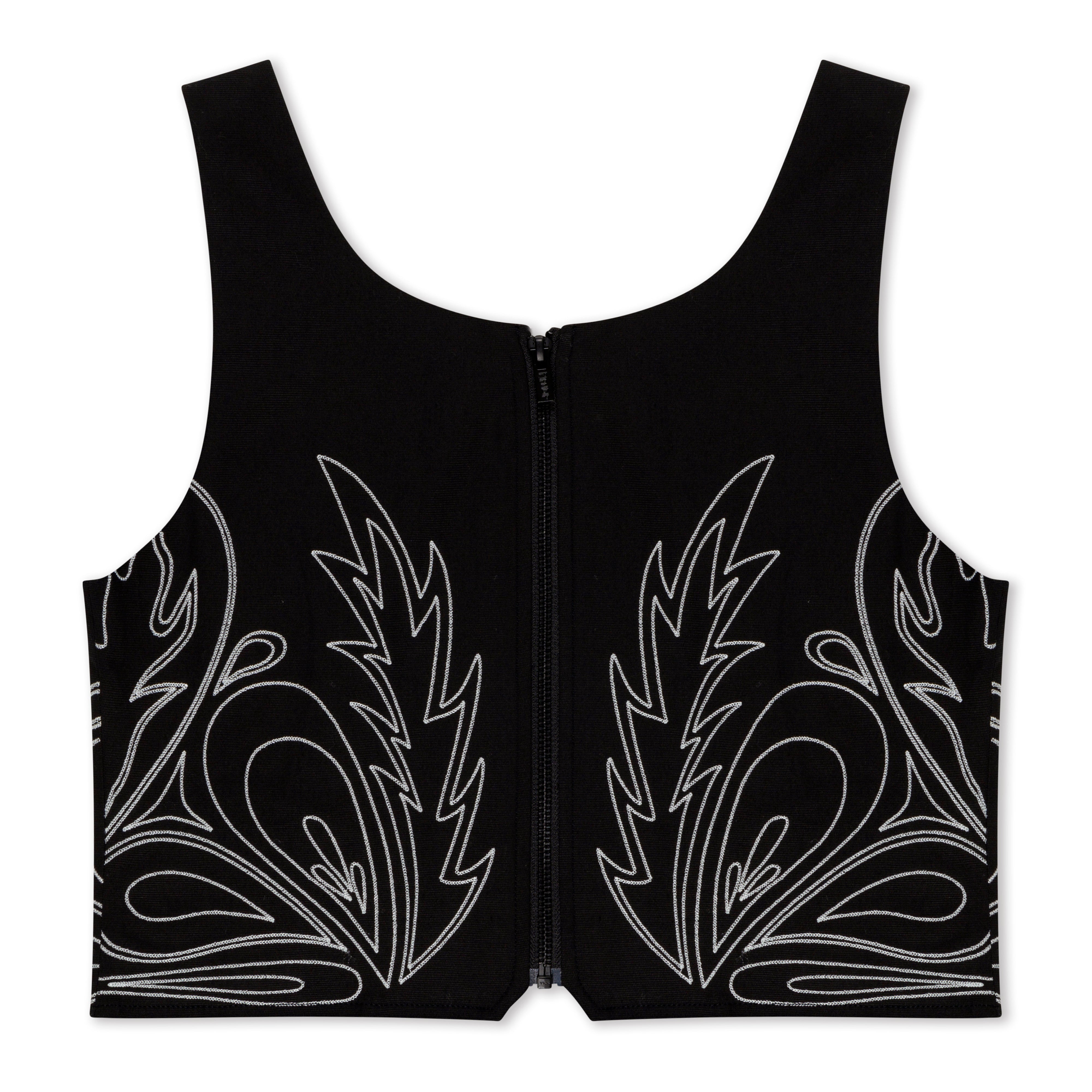 RIPNDIP Howdy Corset Top (Black)