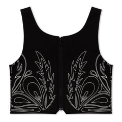 RIPNDIP Howdy Corset Top (Black)
