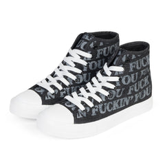 RIPNDIP Fuckin Fuck High Top Shoes (Black)