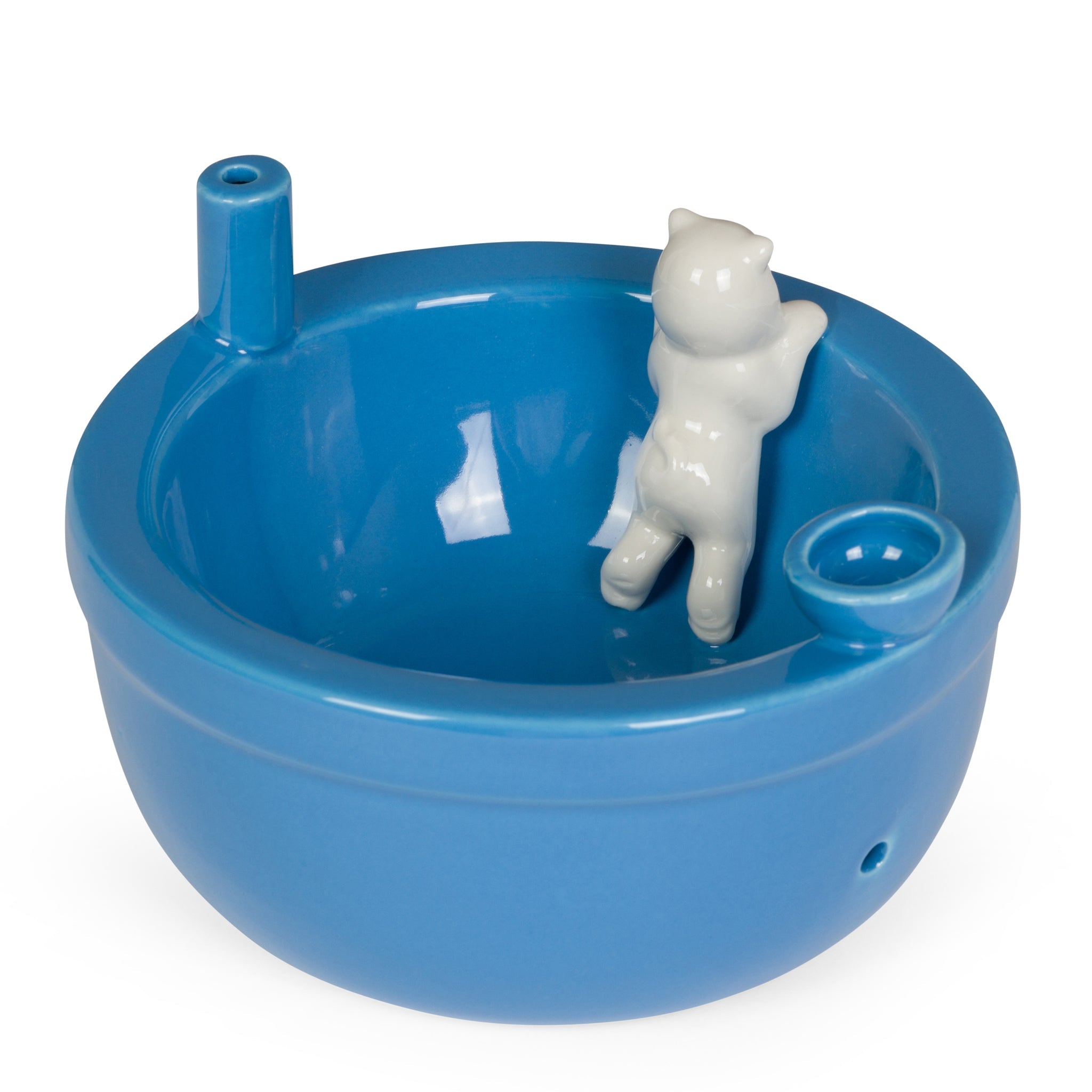 RIPNDIP Lord Nermal Wake And Bake Cereal Bowl (Blue)