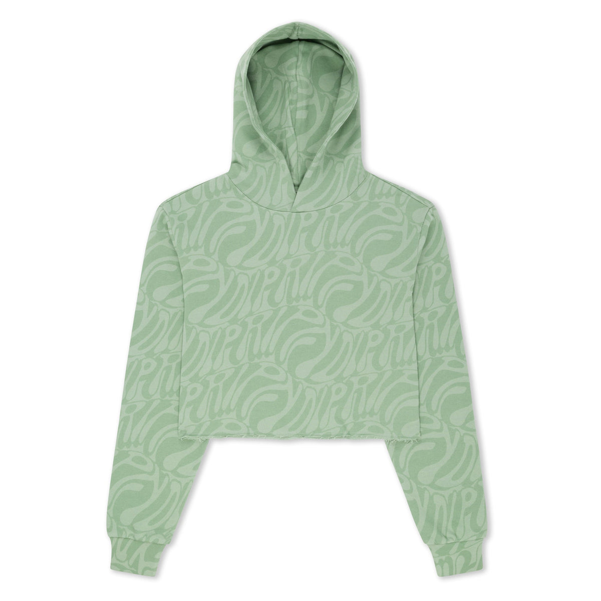 RIPNDIP Wilshire Cropped Hoodie (Pine)