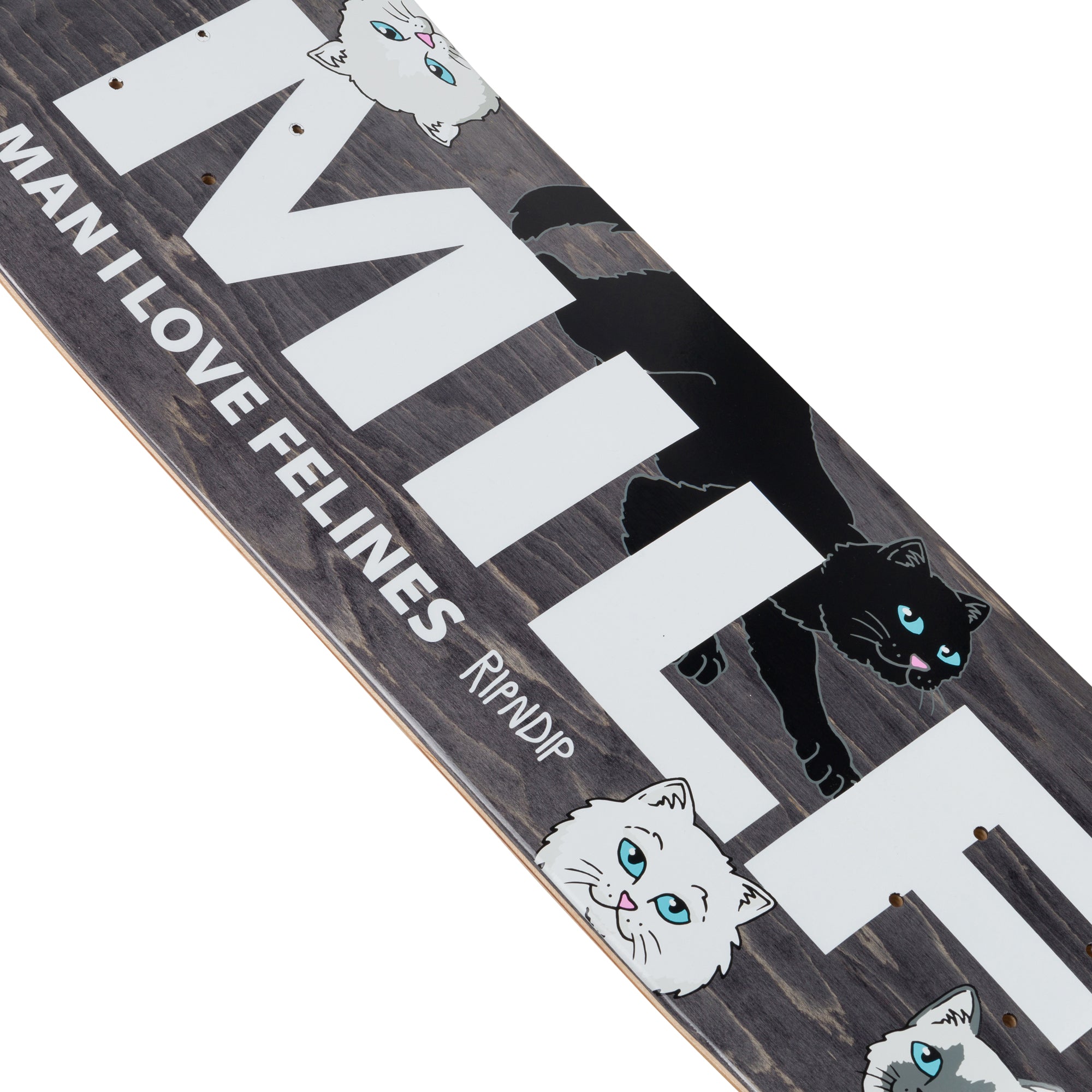 RIPNDIP Man I Love Felines Board (Black)