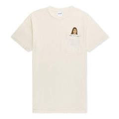 RIPNDIP Flashing Kittys Pocket Tee (Natural)
