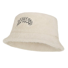 RIPNDIP Rosary Sherpa Bucket Hat (Off White)