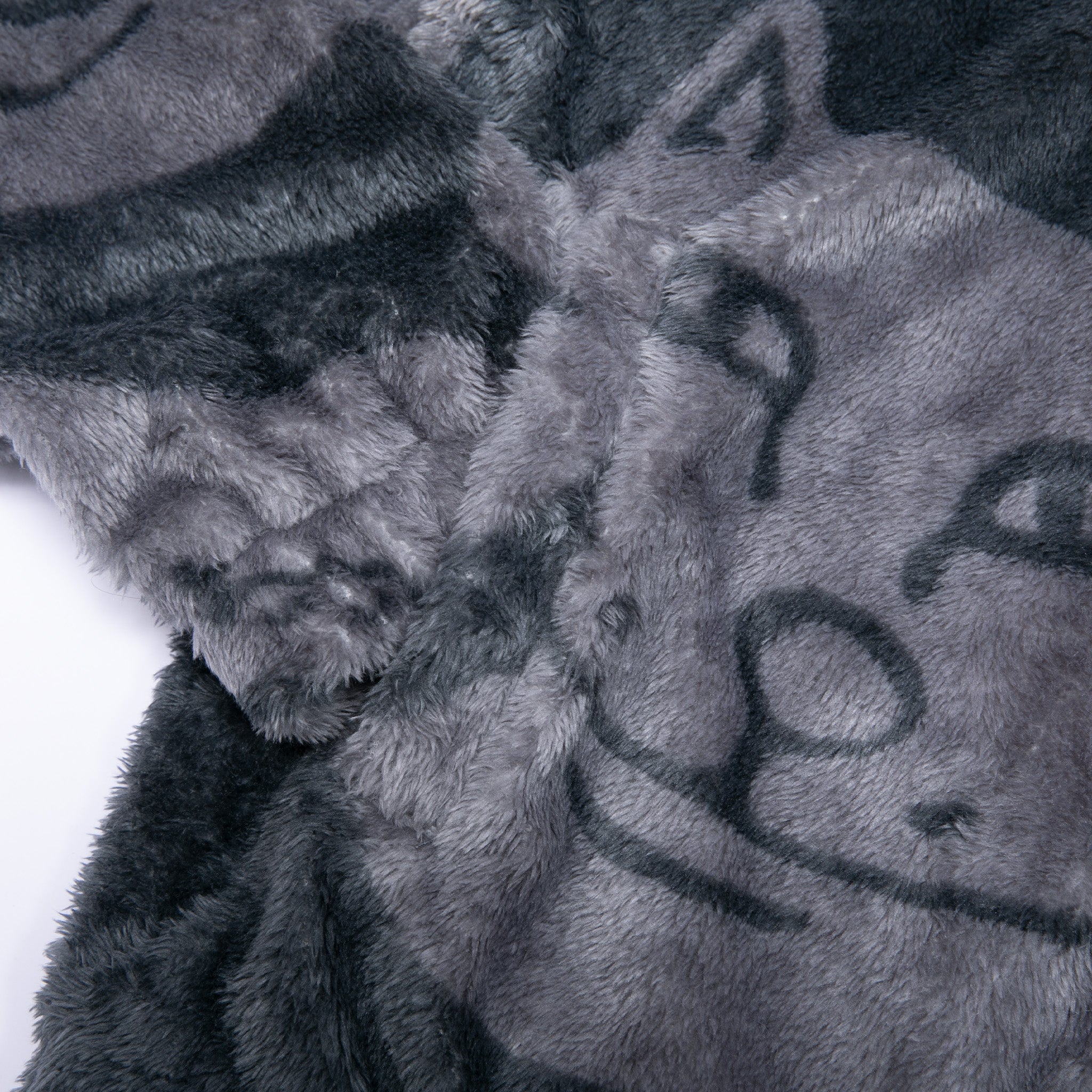 RIPNDIP Many Faces Sherpa Jacket (Charcoal)