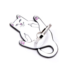 RipNDip Lord Nermal Phone D-Ring (White)