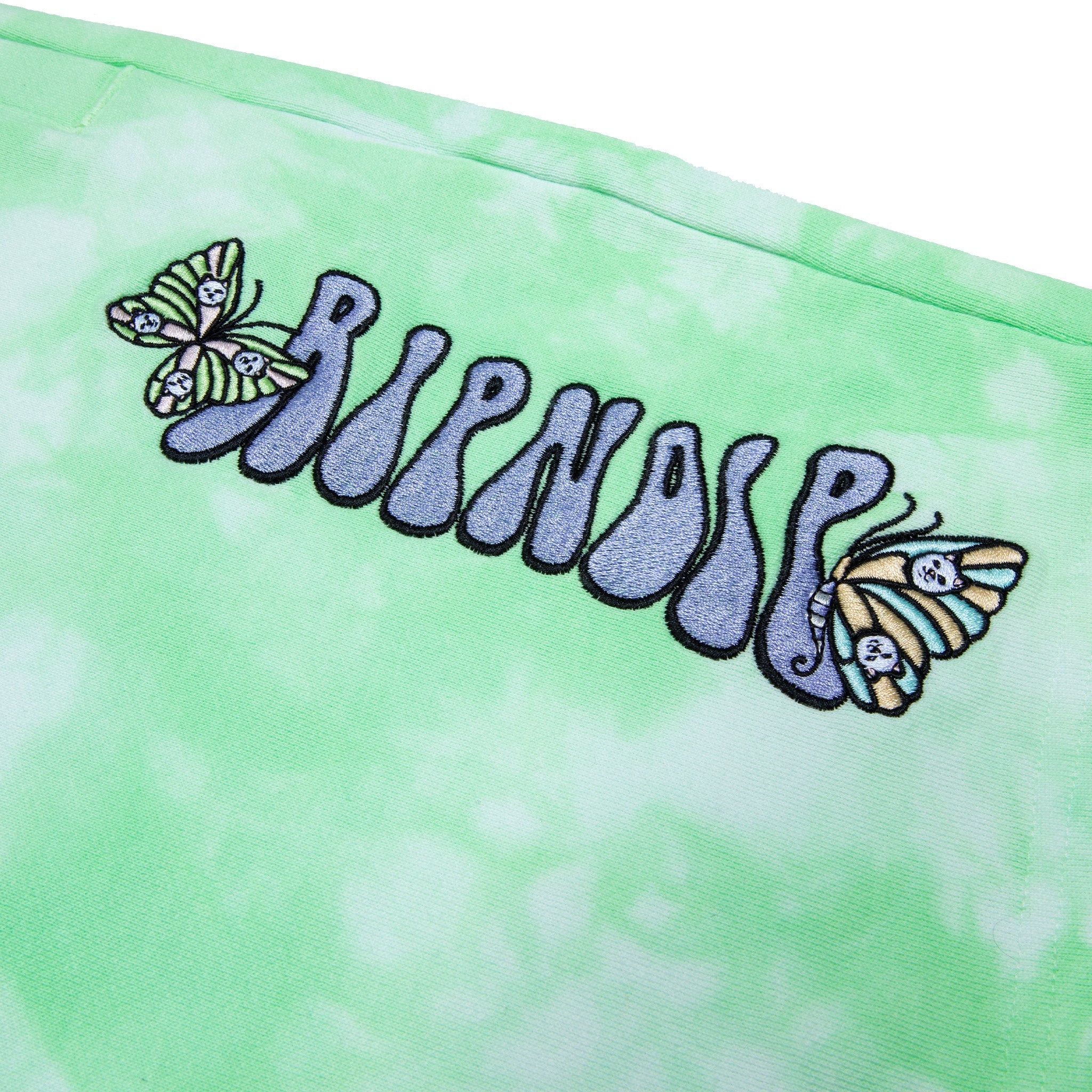 RIPNDIP Think Factory Sweatshorts (Mint Cloud Wash)