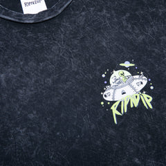 RIPNDIP Abduction Tee (Black Mineral Wash)