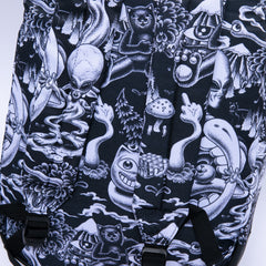 361939 Dark Twisted Fantasy Backpack (Black/White)