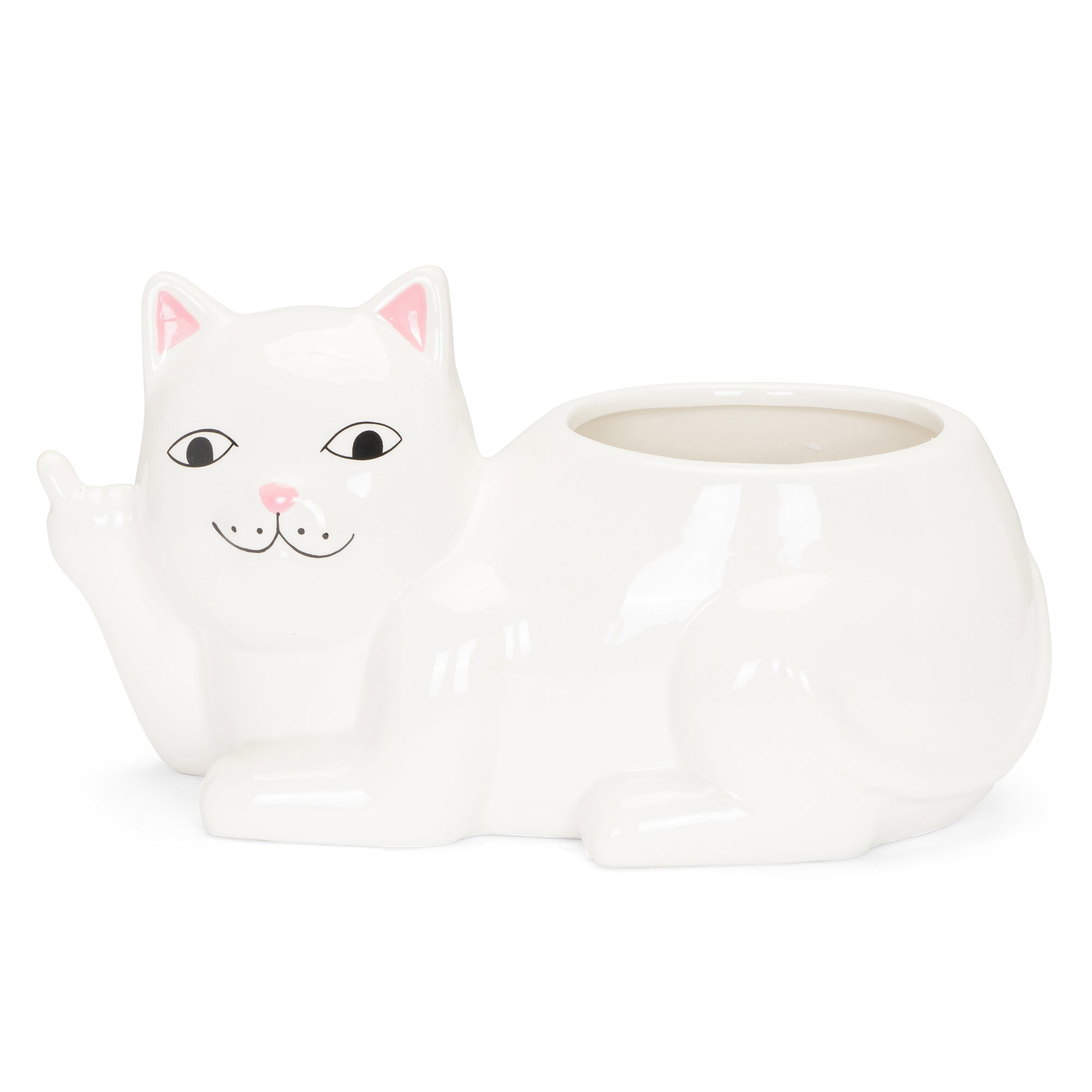 RIPNDIP Lord Nermal Ceramic Planter (White)