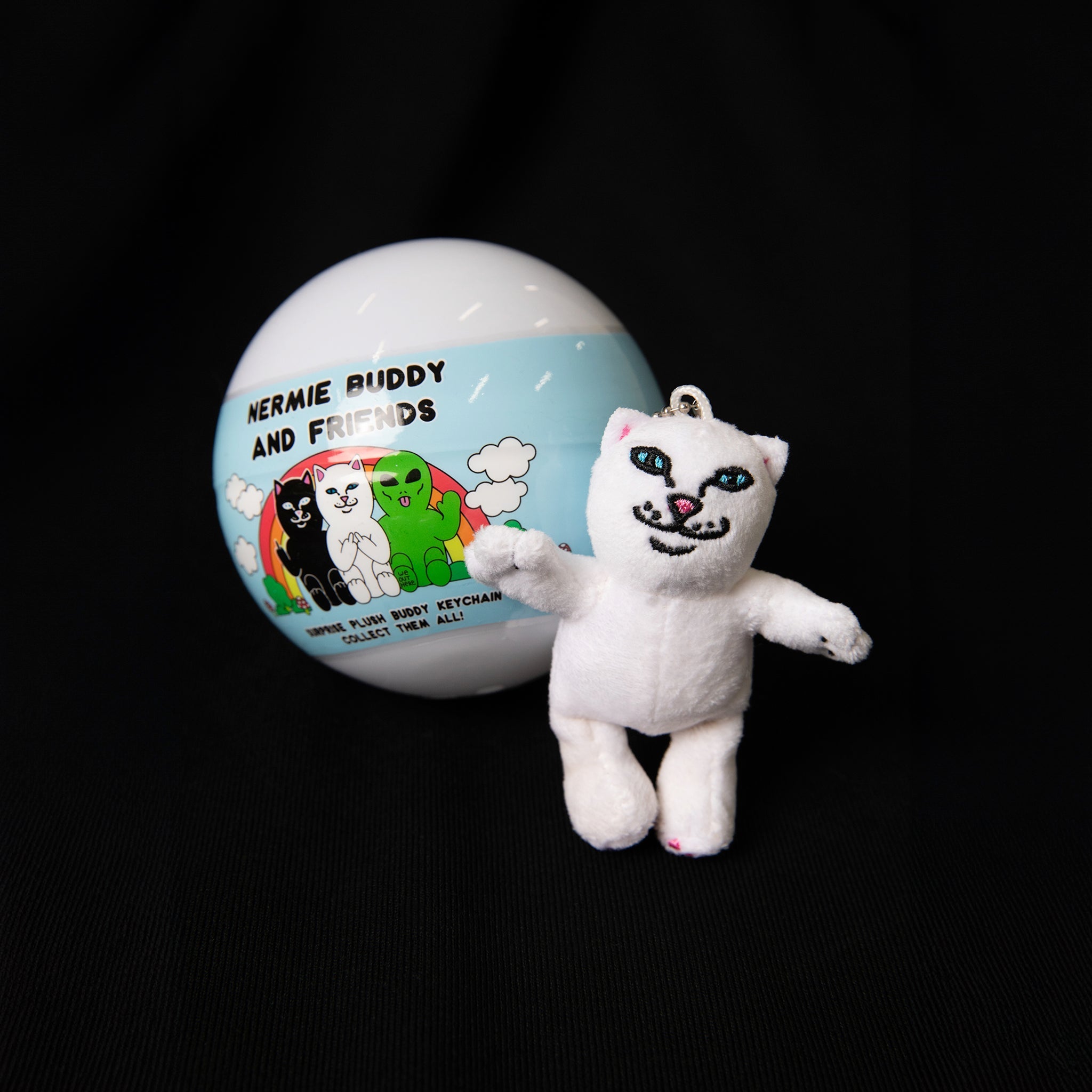 RIPNDIP Nermie Buddy And Friends Plush Keychains (Multi)