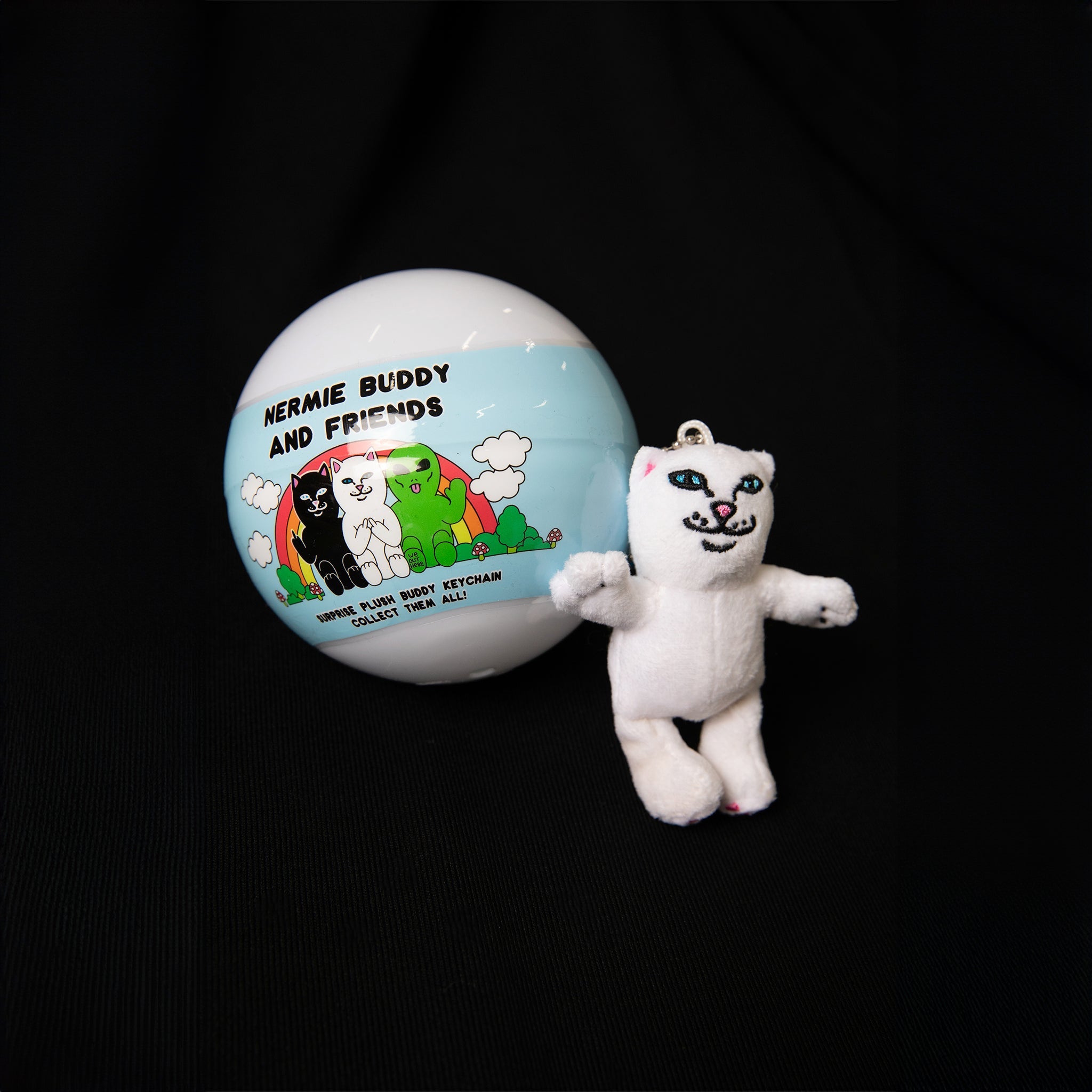 RIPNDIP Nermie Buddy And Friends Plush Keychains (Multi)