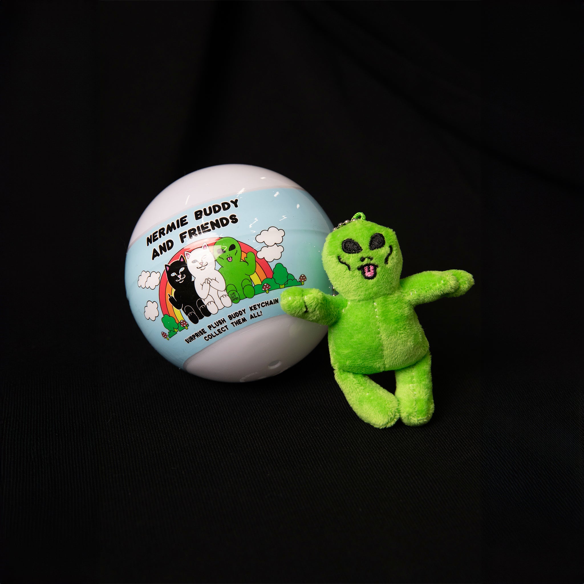 RIPNDIP Nermie Buddy And Friends Plush Keychains (Multi)