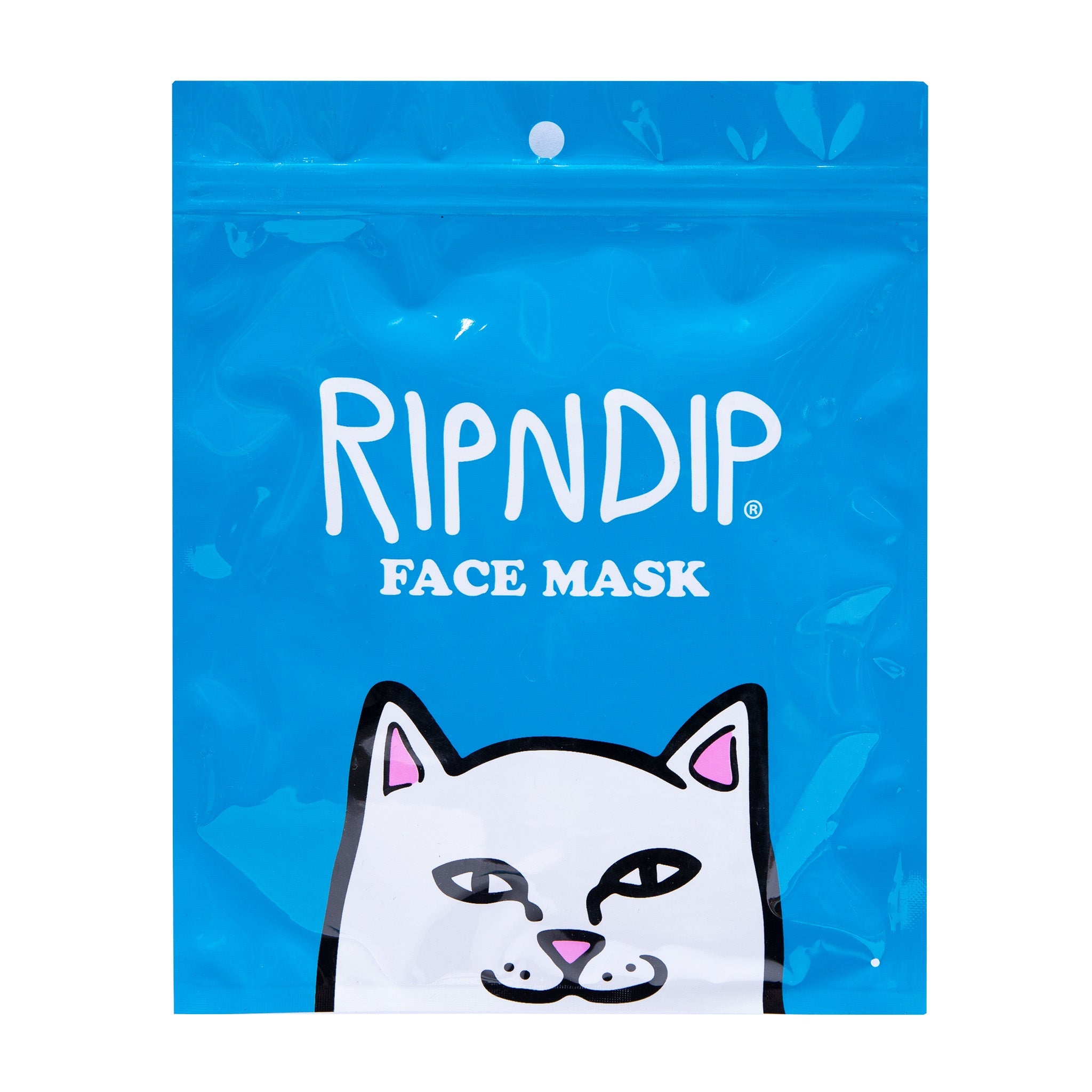 RIPNDIP Welcome To Heck Face Mask (Black/Purple/Blue)