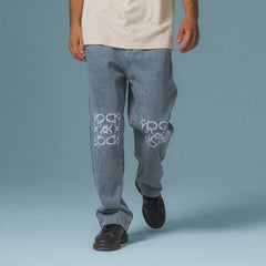 RIPNDIP Ranagram Denim Pants (Medium Wash)