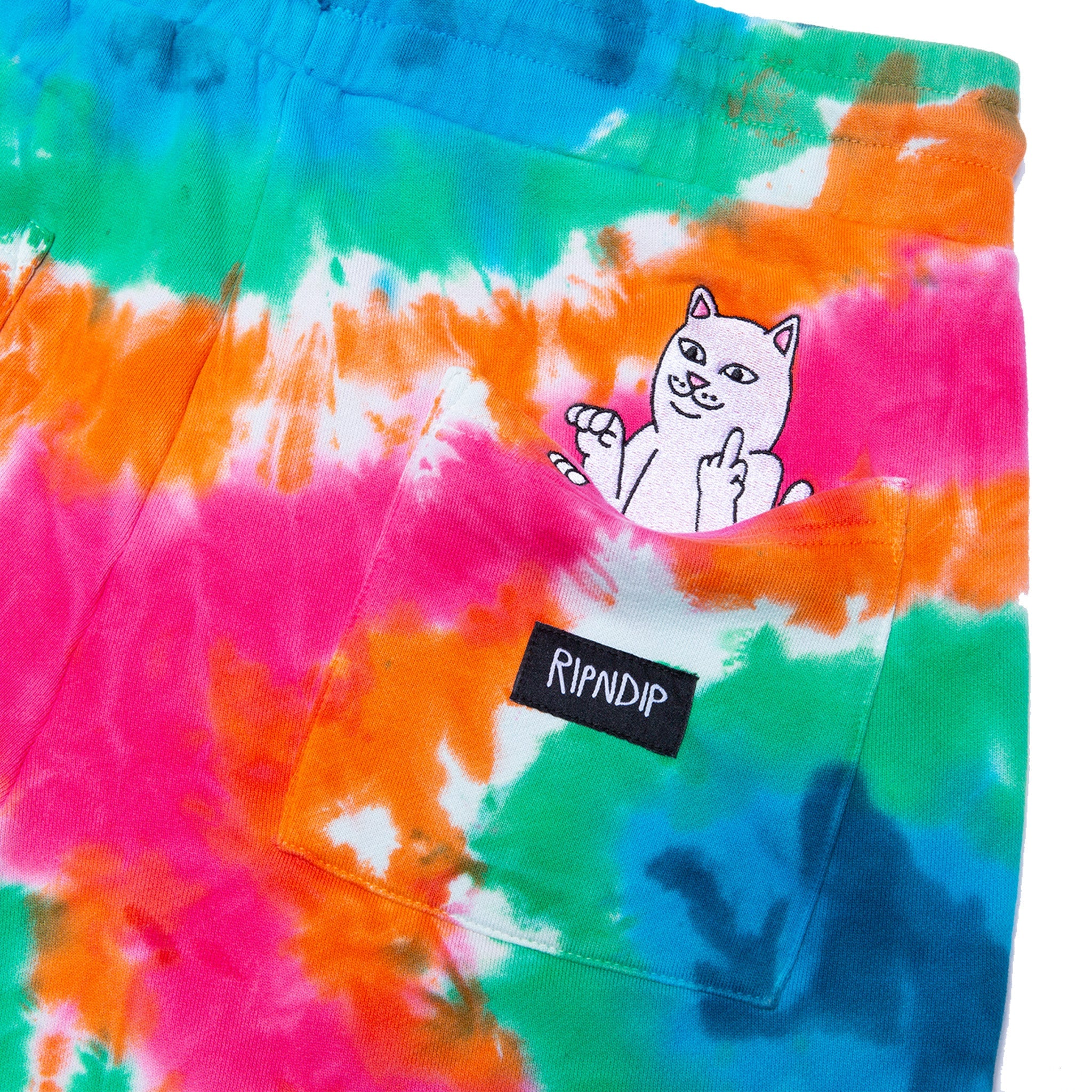351539 OG Prisma Sweatshorts (Rainbow X Dye)