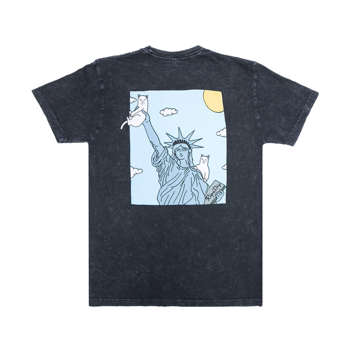 RipNDip Liberty Tee (Black Mineral Wash)