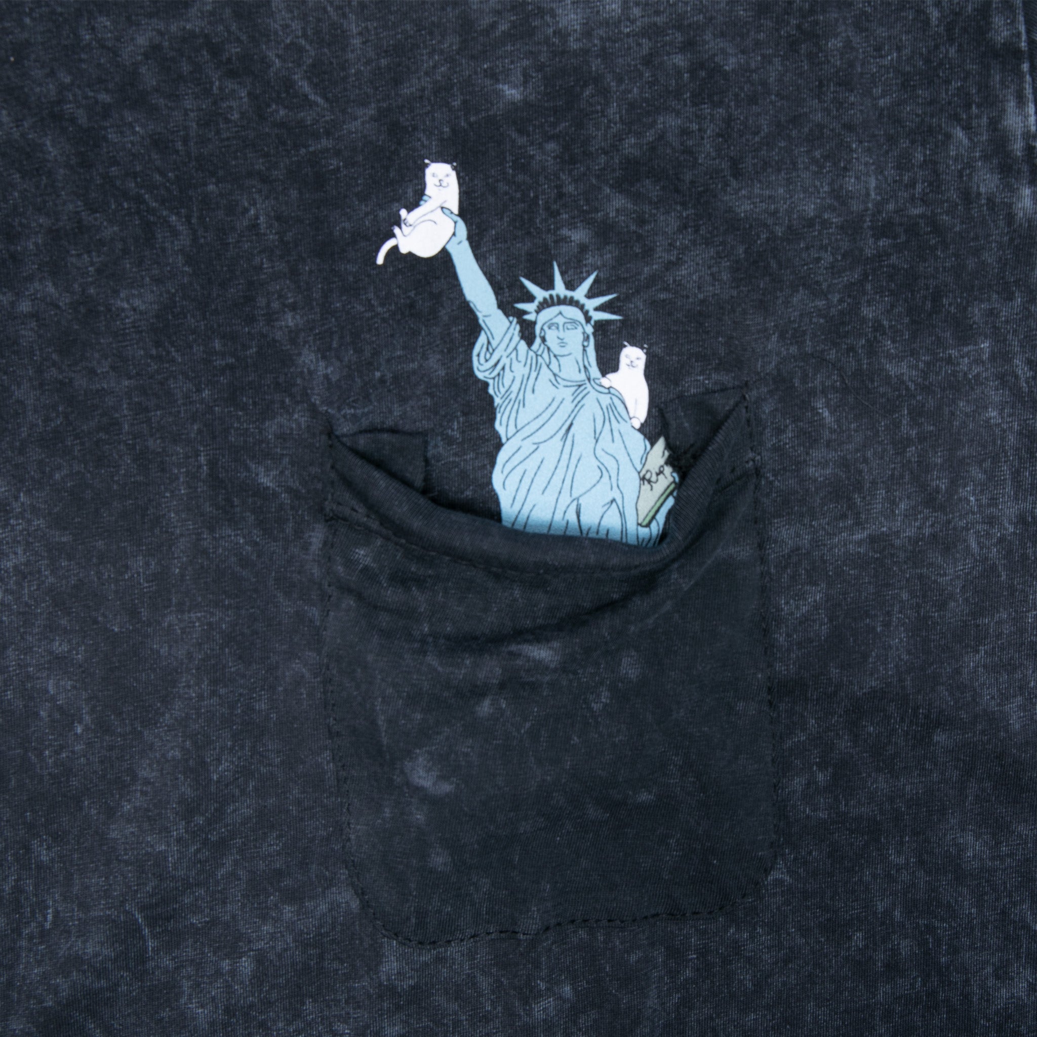 RipNDip Liberty Tee (Black Mineral Wash)