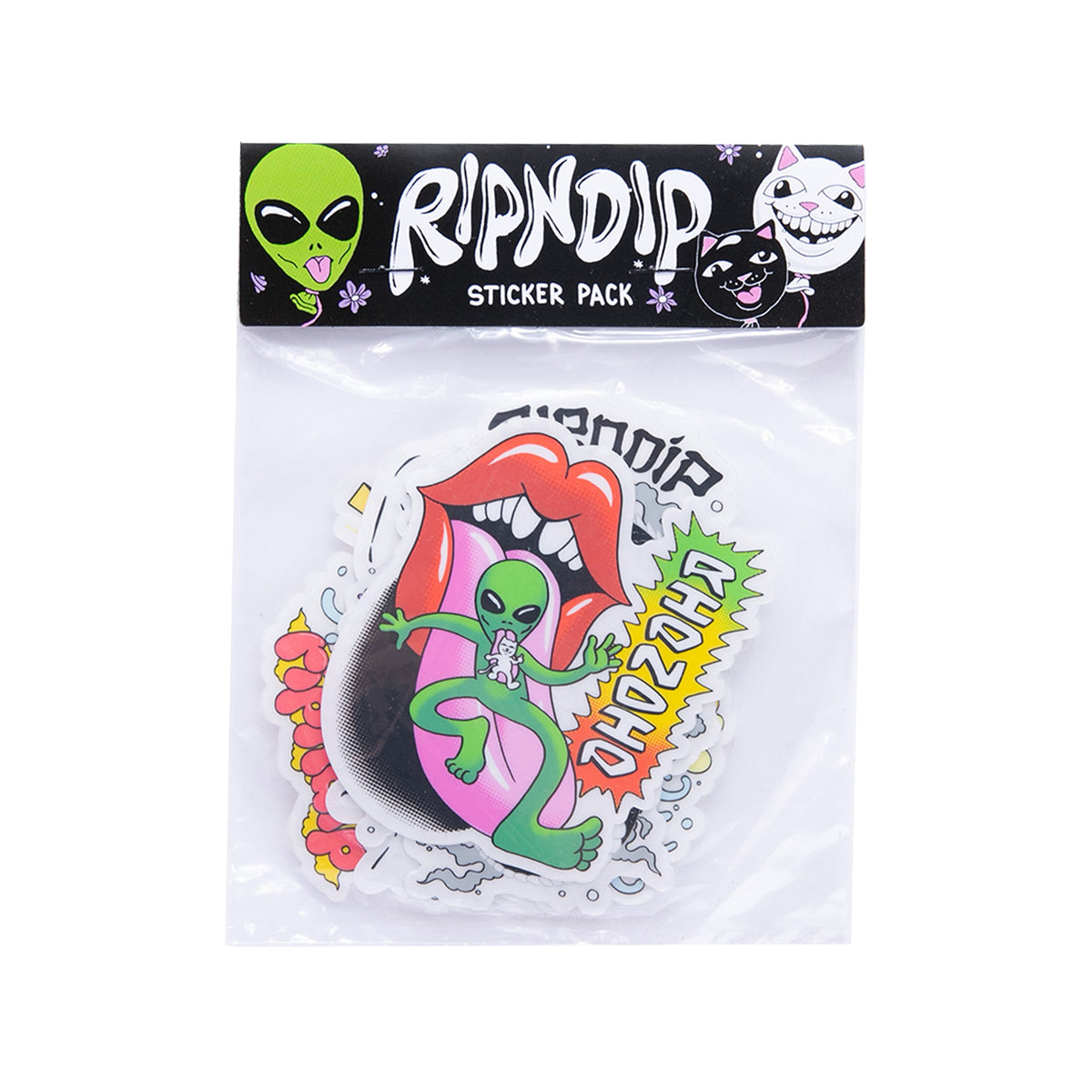 361977 Happy Lickin Sticker Pack (Multi)