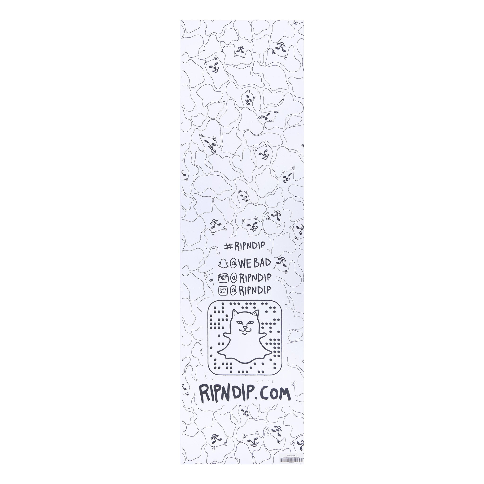 RIPNDIP Days Of The Week Grip Tape (Black)