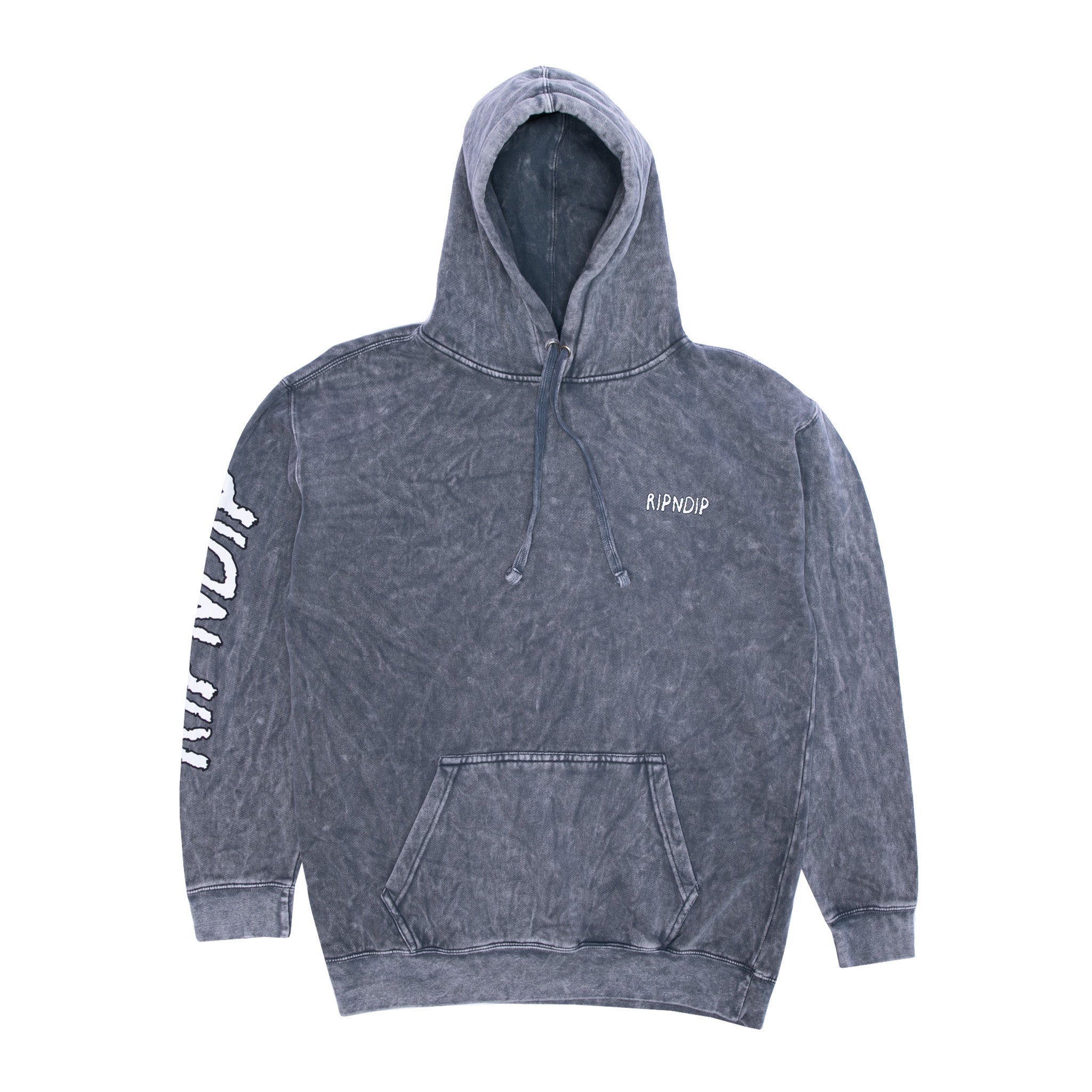 RIPNDIP Coco Nermal Hoodie (Grey Mineral Wash)